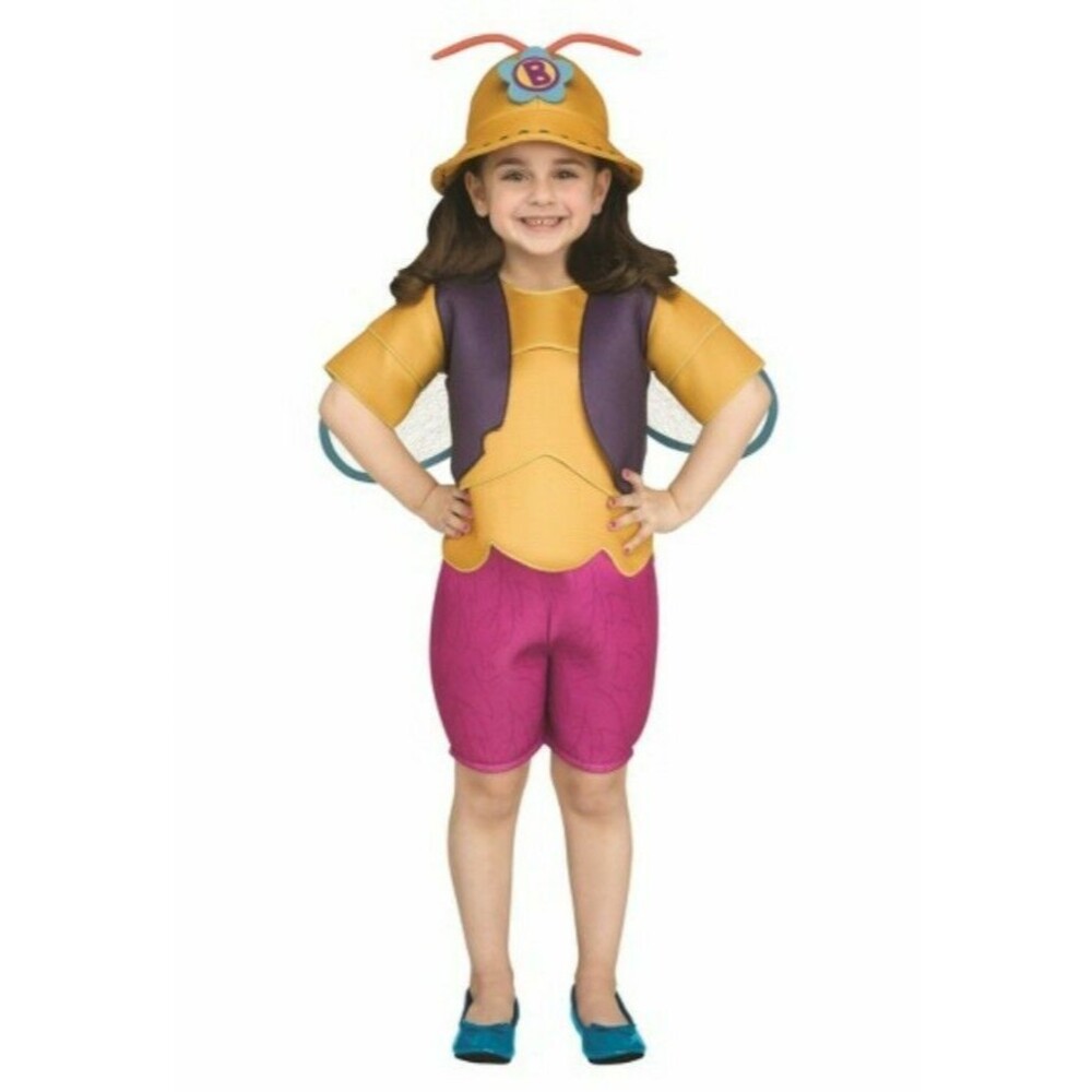 Beat Bugs Buzz Costume  Toddler Girls L (3T-4T)  NWT  Halloween Dress-up Cosplay